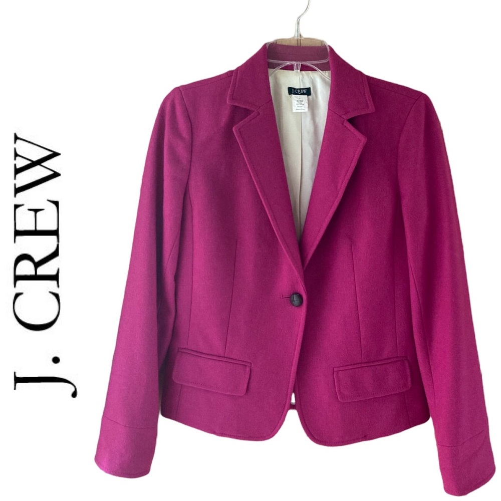 J Crew Wool Blazer size 4 - Picture 1 of 9